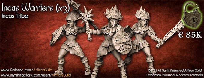 Incas Warriors — Artisan Guild / Воины Инки