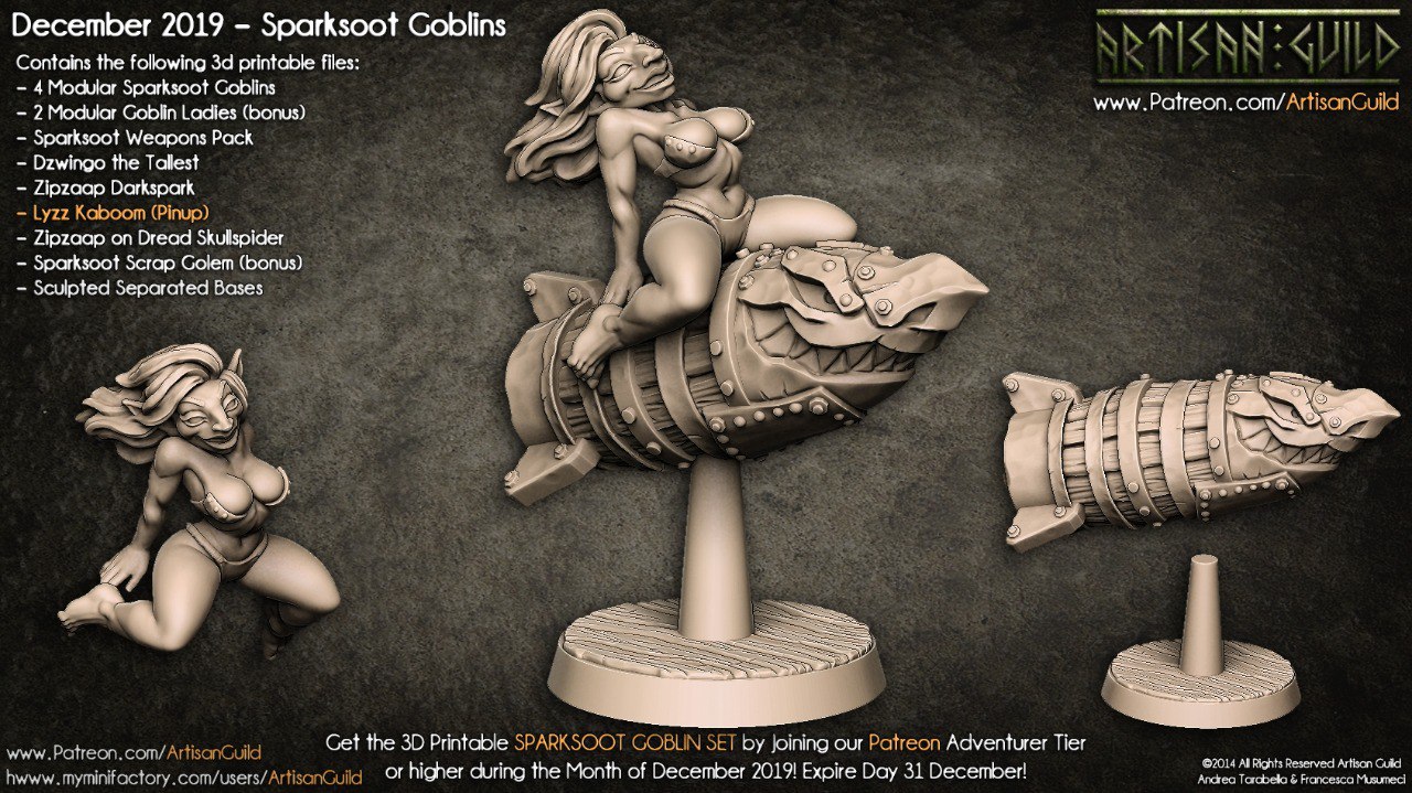 Sparksoot Goblins — Lyzz Kaboom