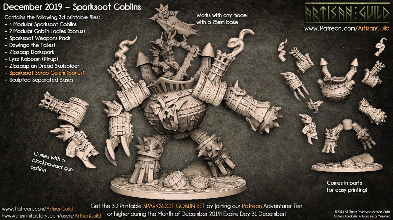 Sparksoot Goblins — Sparksoot Scrap Golem