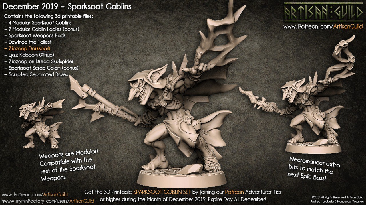 Sparksoot Goblins — Zipzaap Darkspark