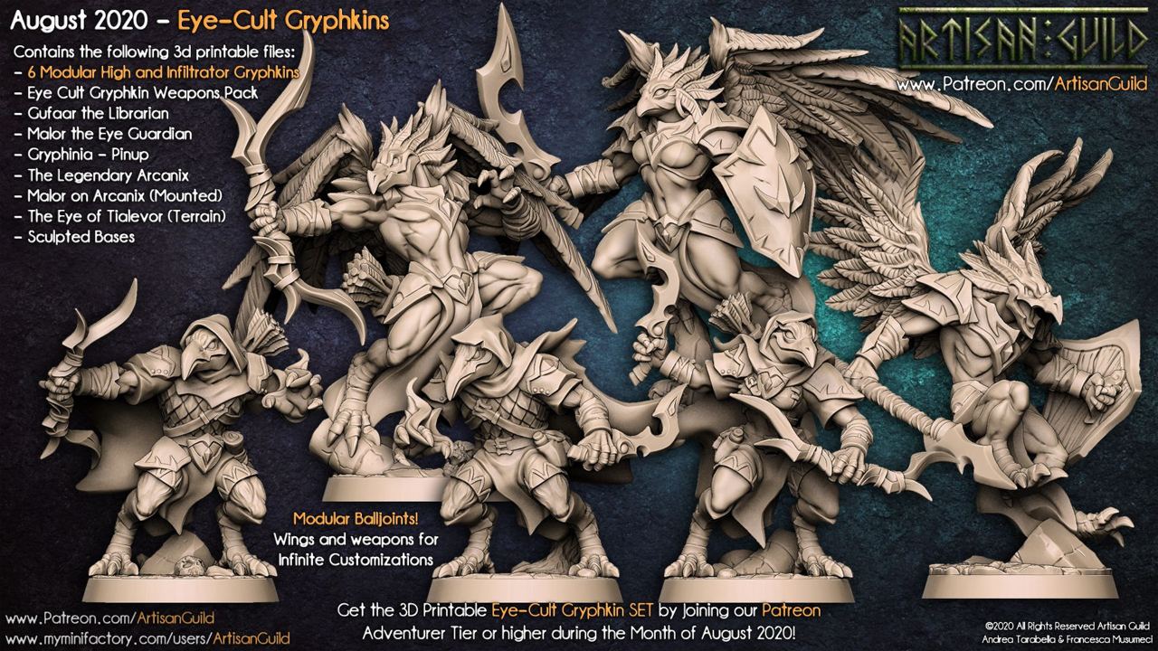 Eye-Cult Gryphkins
