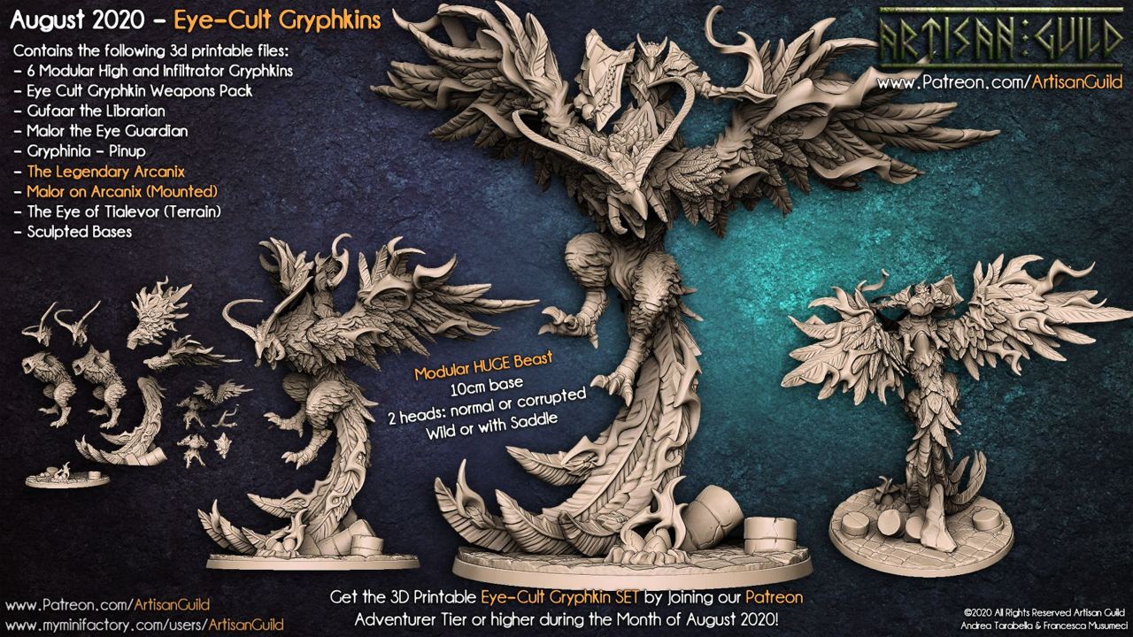 Eye-Cult Gryphkins