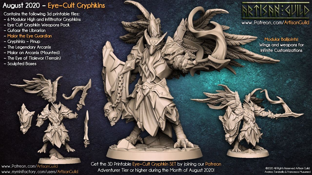 Eye-Cult Gryphkins