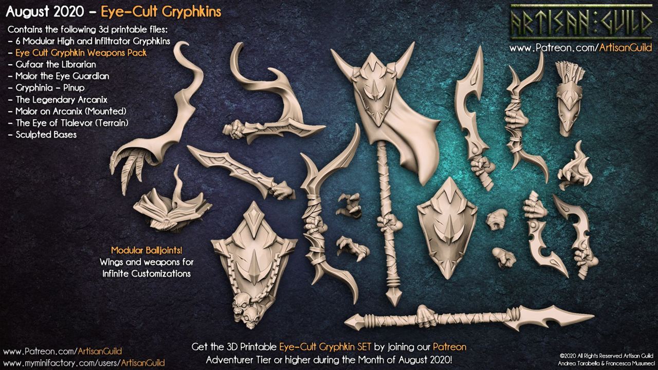 Eye-Cult Gryphkins