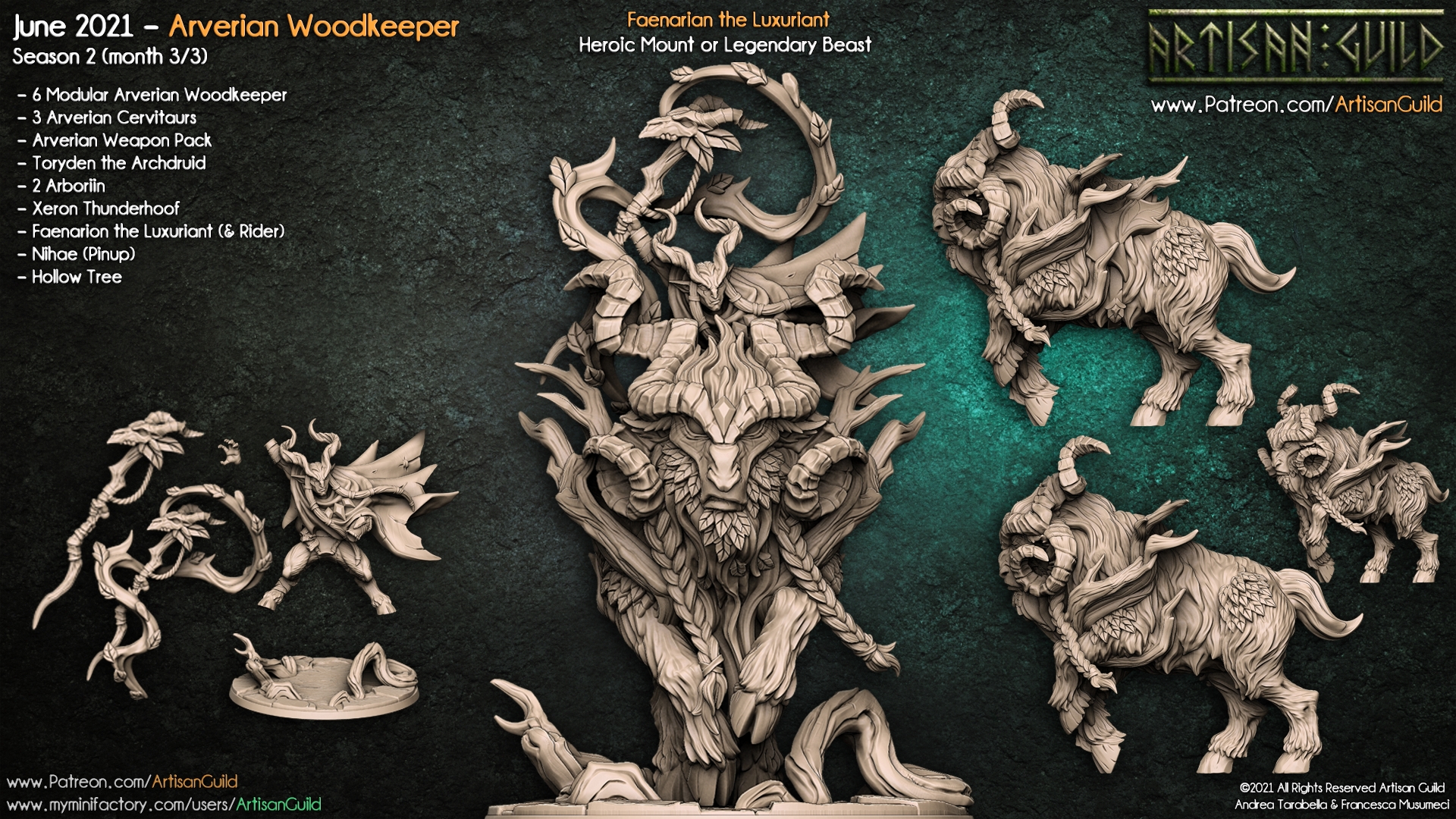 Arverian Woodkeepers — Faenarion the Luxuriant