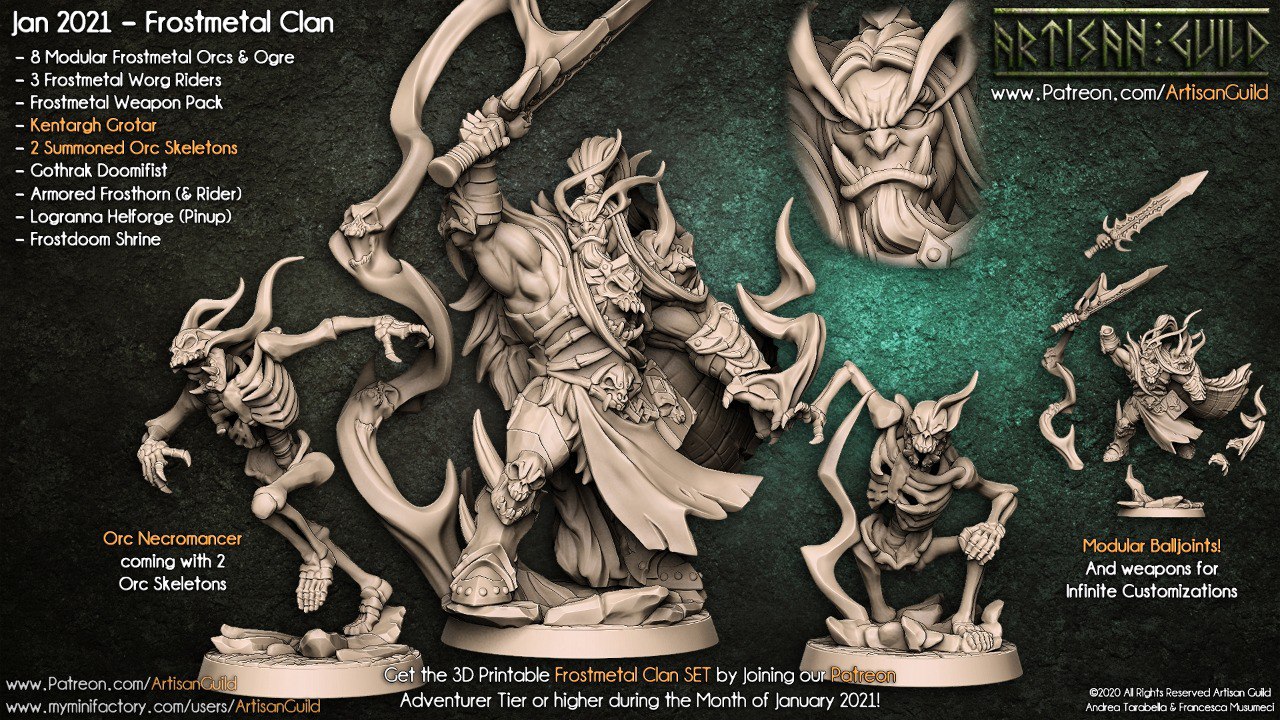 Frostmetal Clan — Kentargh Grotar