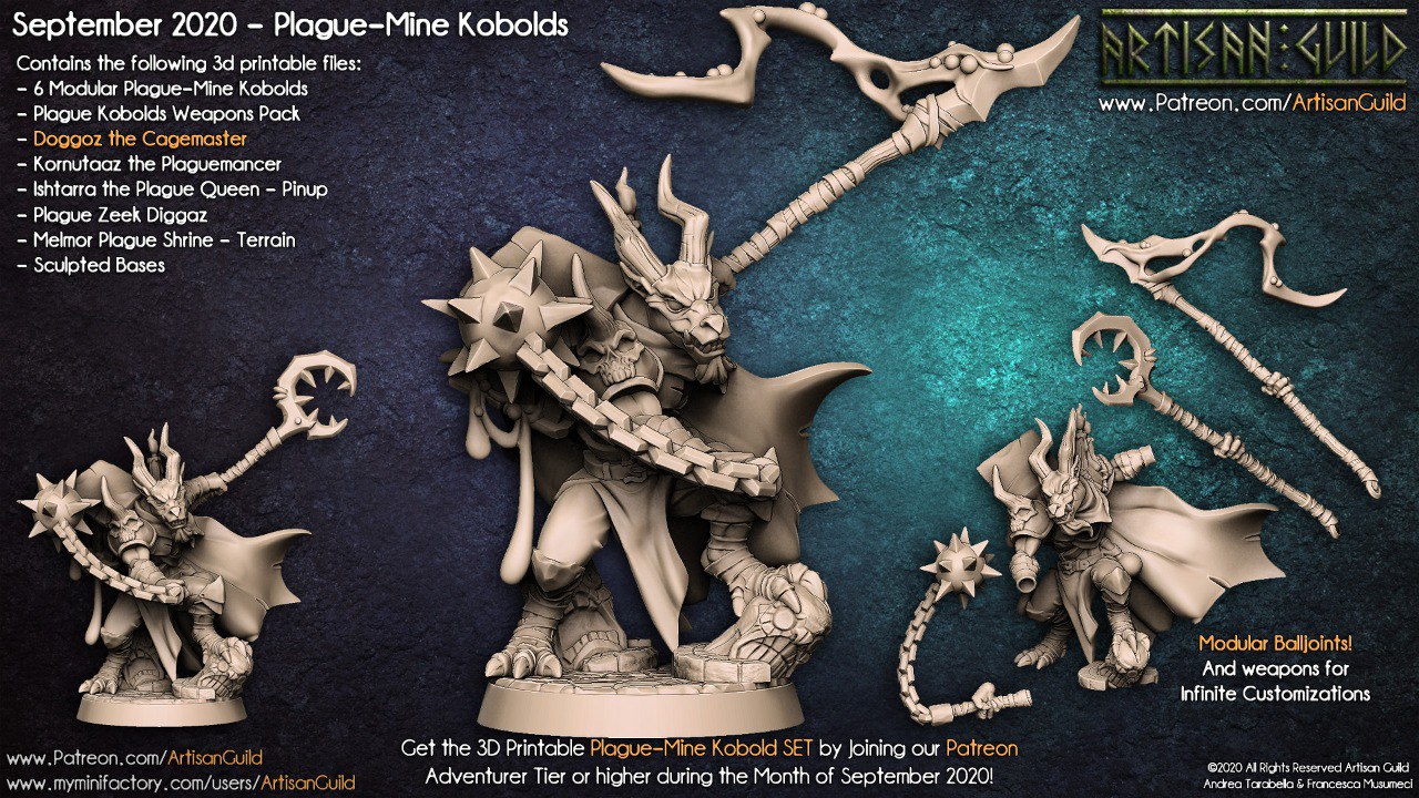 Plague-Mine Kobalds — Doggoz the Cagemaster