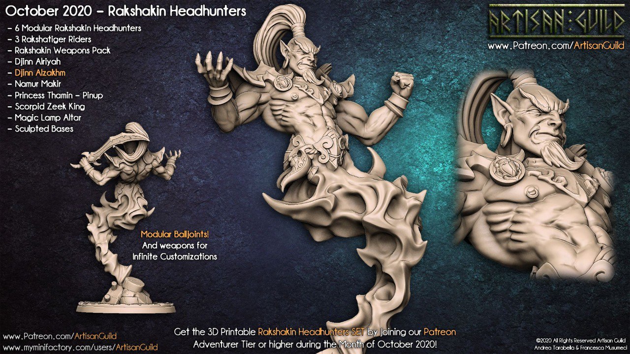 Rakshakin Headhunters — Djinn Alzakhm