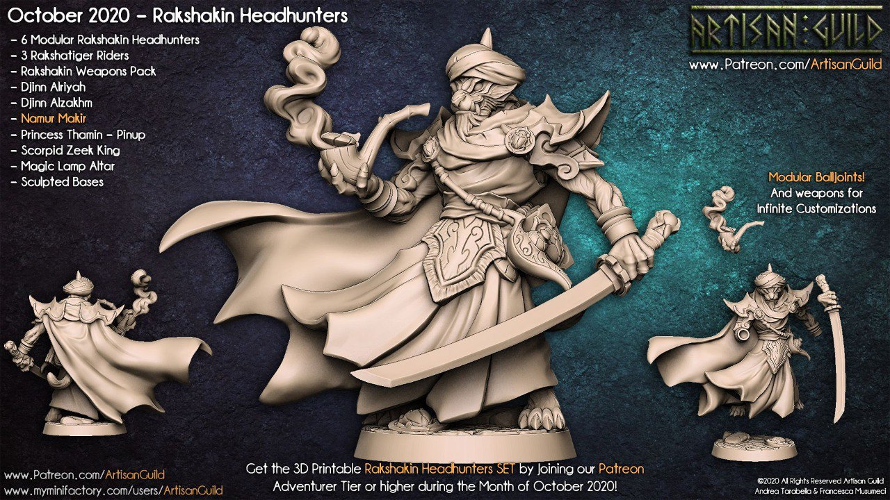 Rakshakin Headhunters — Namur Makir