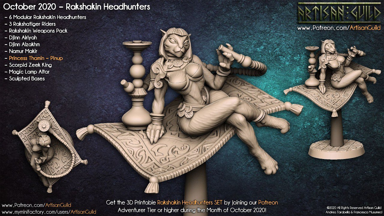 Rakshakin Headhunters — Princess Thamin