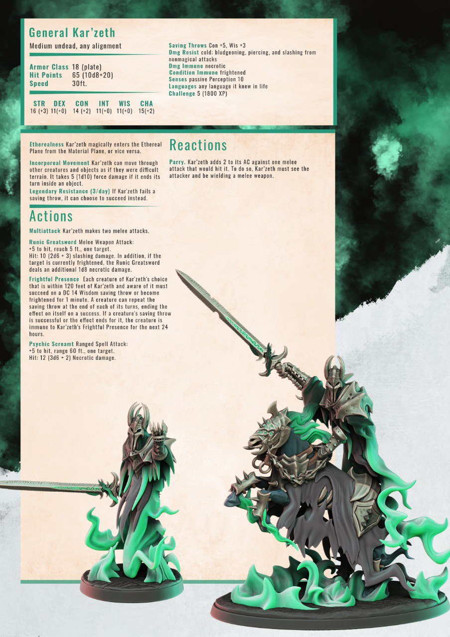 The Court of Ruin Bundle — General Kar’zeth