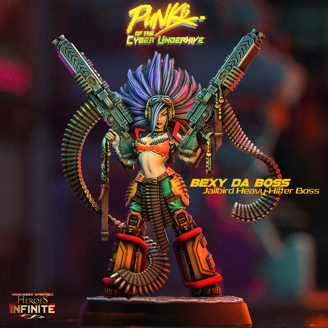 PUNKS of the CYBER UNDERHIVE — Bexy Da Boss