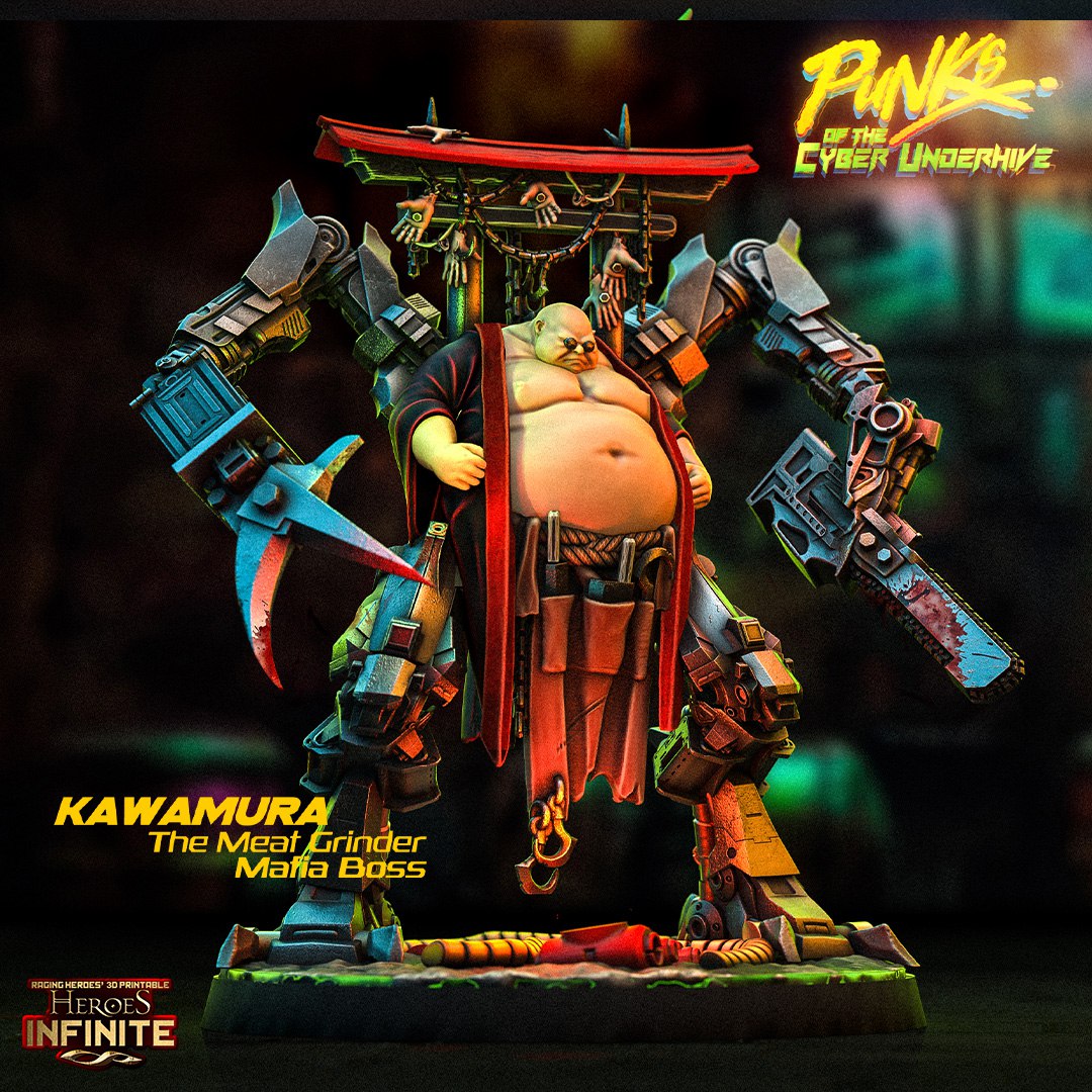 PUNKS of the CYBER UNDERHIVE — Kawamura