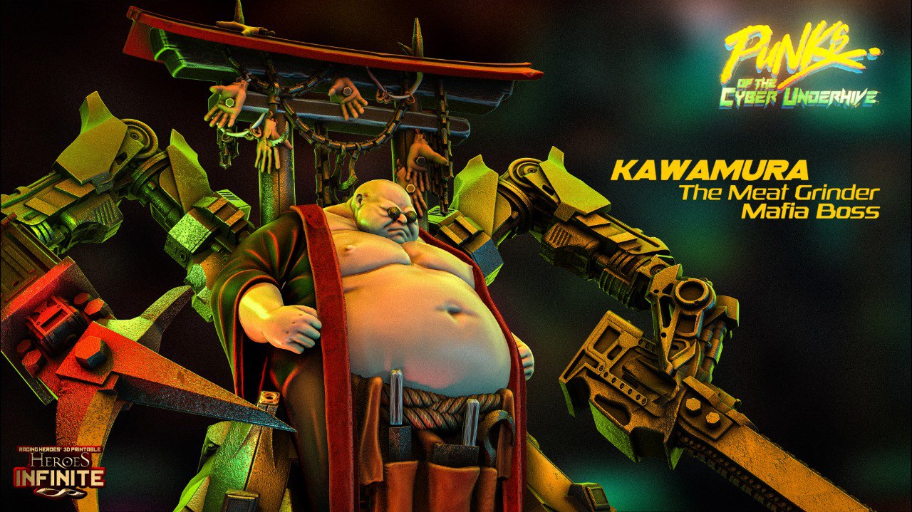 PUNKS of the CYBER UNDERHIVE — Kawamura