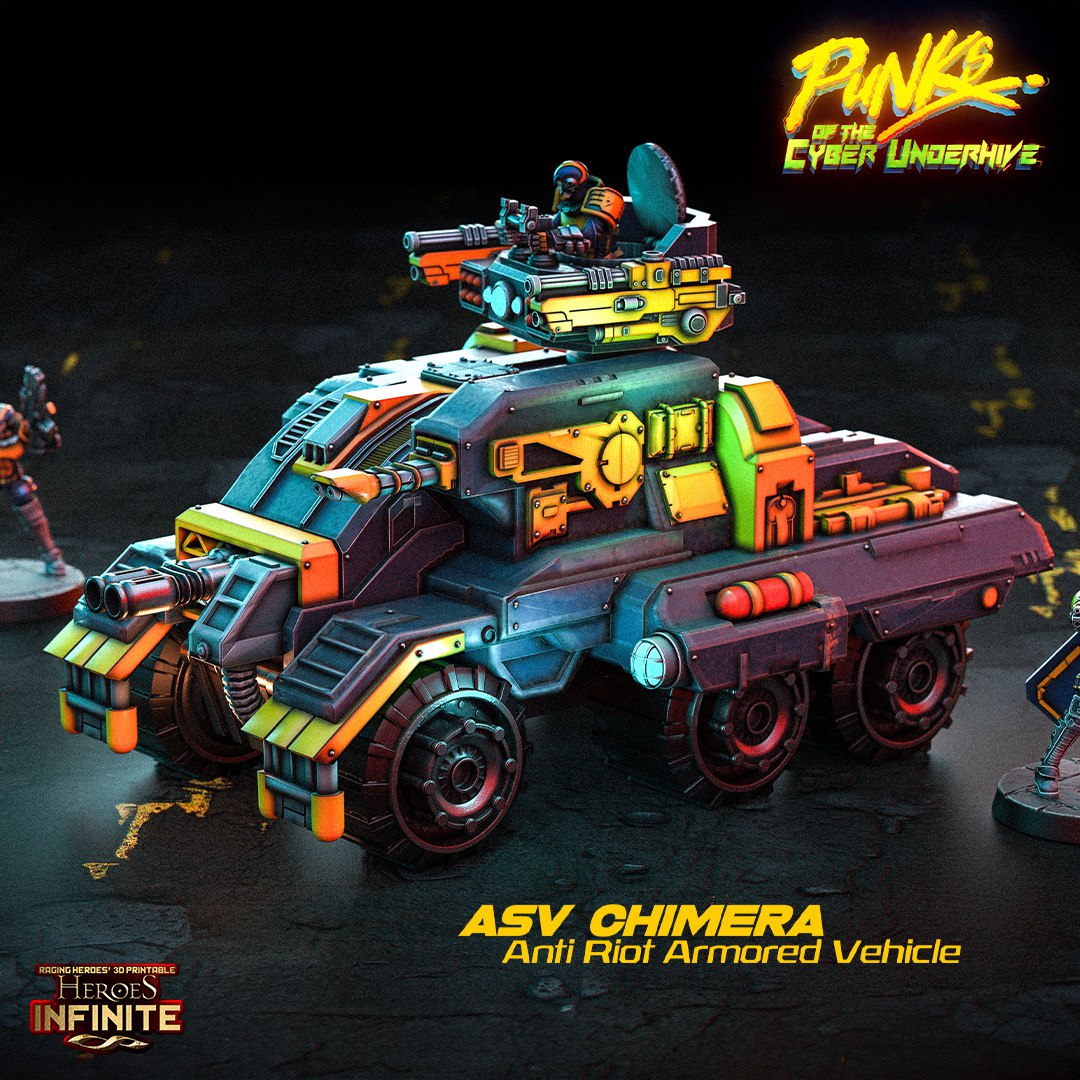 PUNKS of the CYBER UNDERHIVE — ASV Chimera