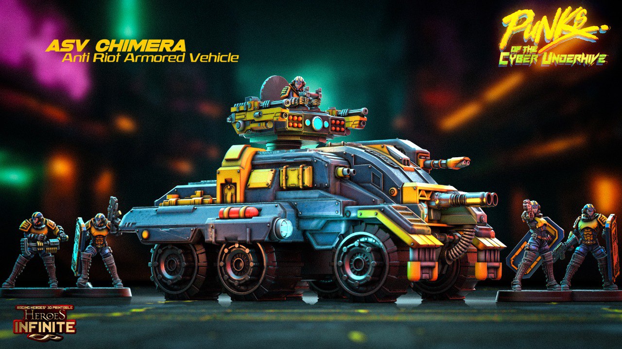 PUNKS of the CYBER UNDERHIVE — ASV Chimera