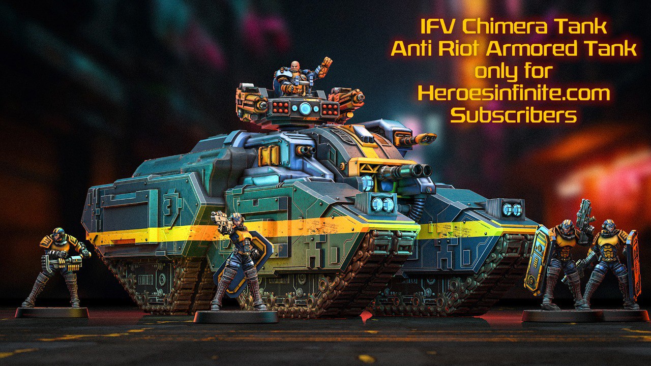 PUNKS of the CYBER UNDERHIVE — IFV Chimera