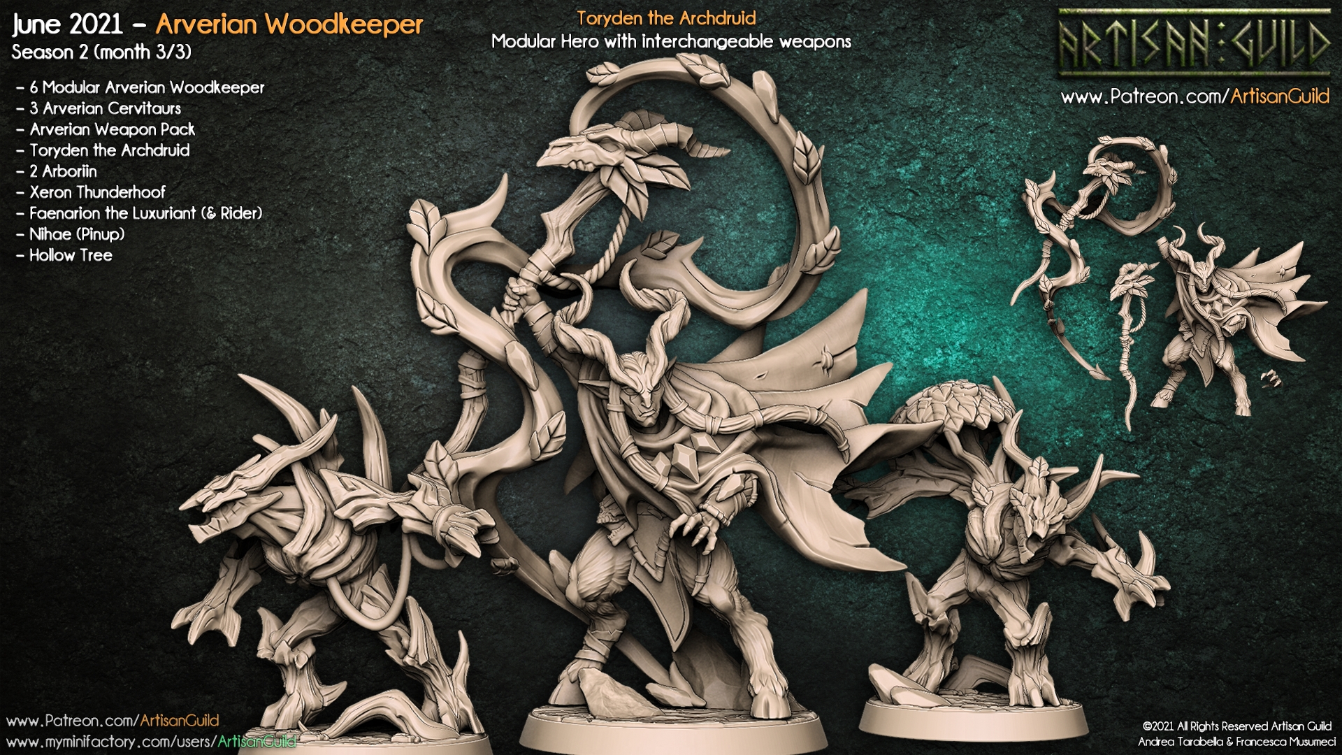 Arverian Woodkeepers — Toryden the Archdruid