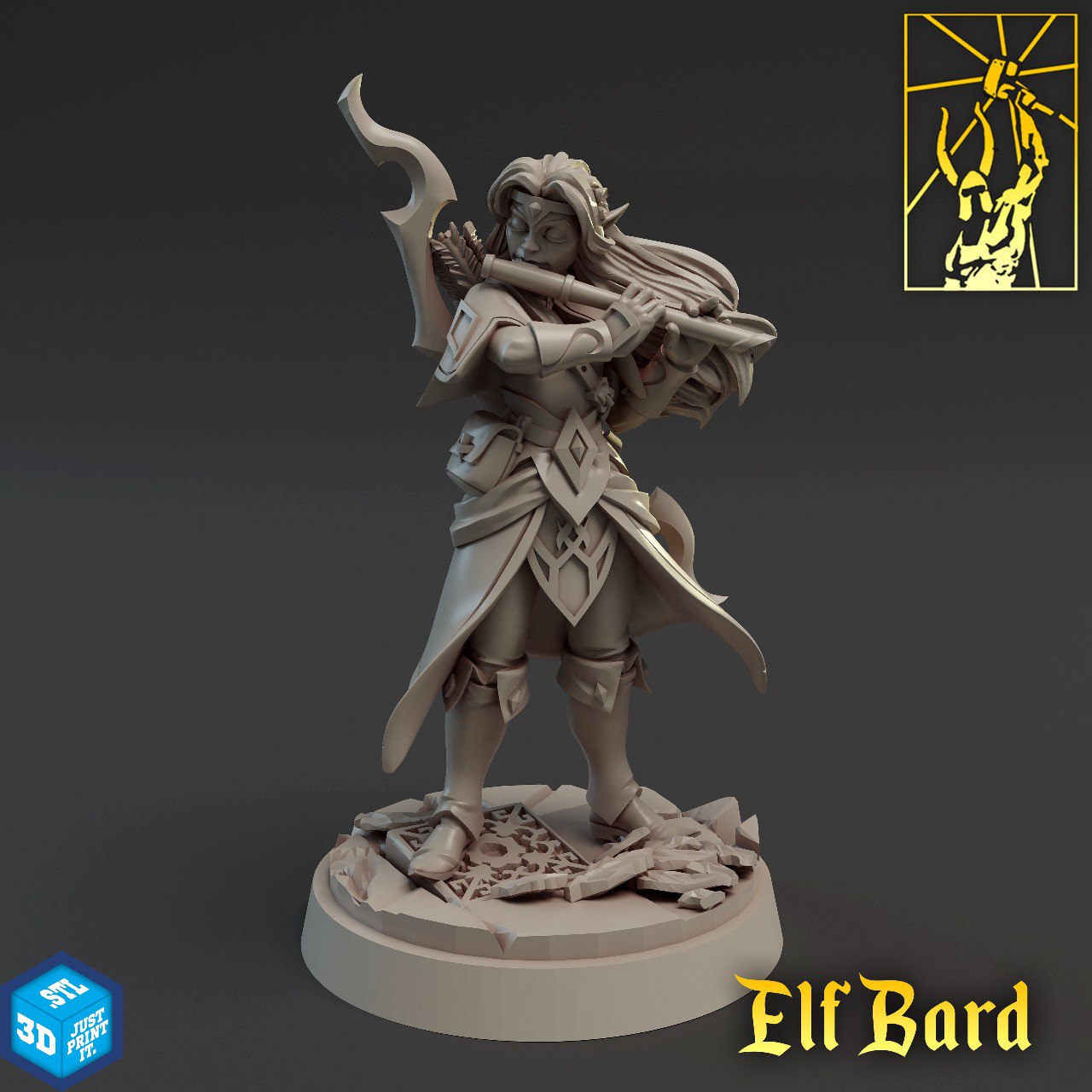 Titans of Adventure Set 3 — Elf Bard