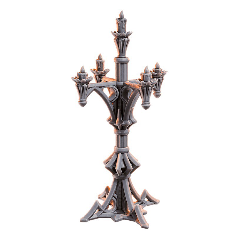 Scarlet Requiem — Intricate Candelabra